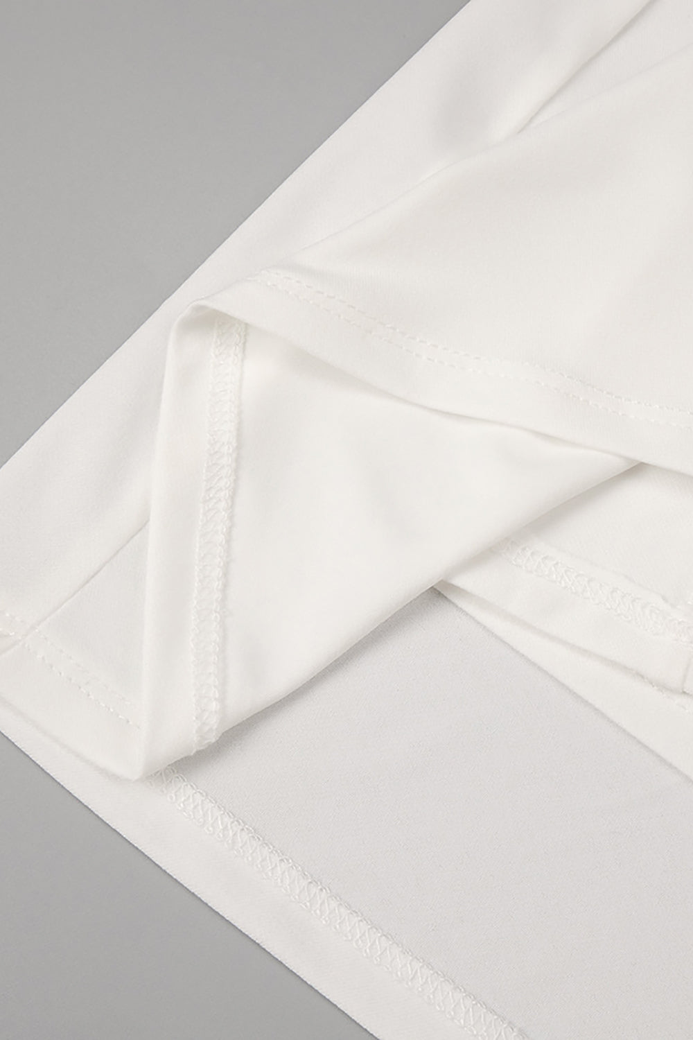 Backless Flared-cuffs Maxi Dress