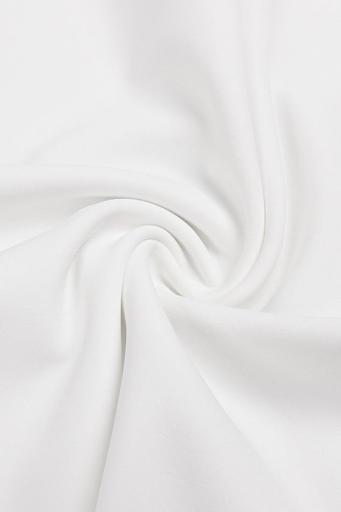 Backless Tail Slit Halter Maxi Dress