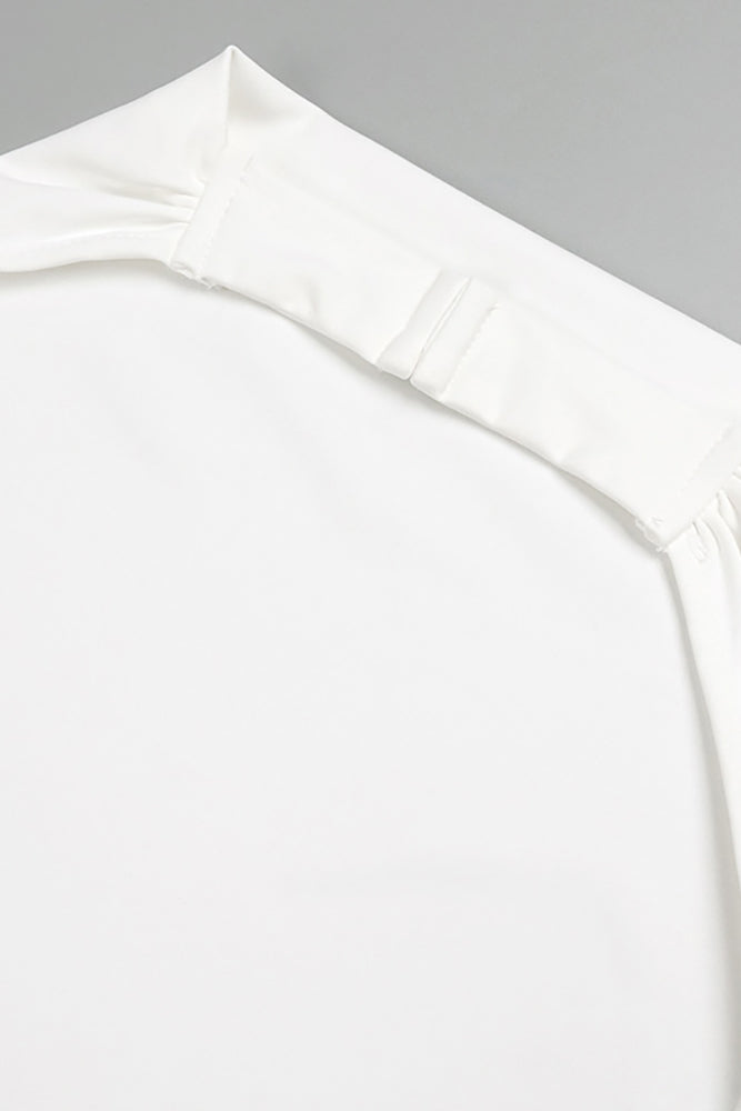 Backless Tail Slit Halter Maxi Dress