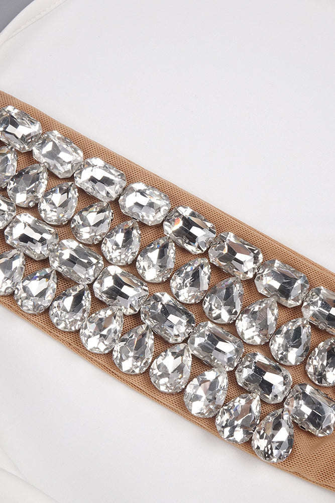 Backless Tail Slit Halter Maxi Dress