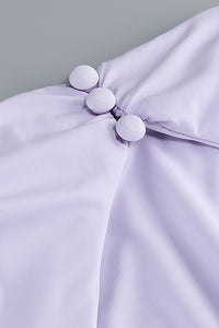 Robe en jersey dos nu à nœud