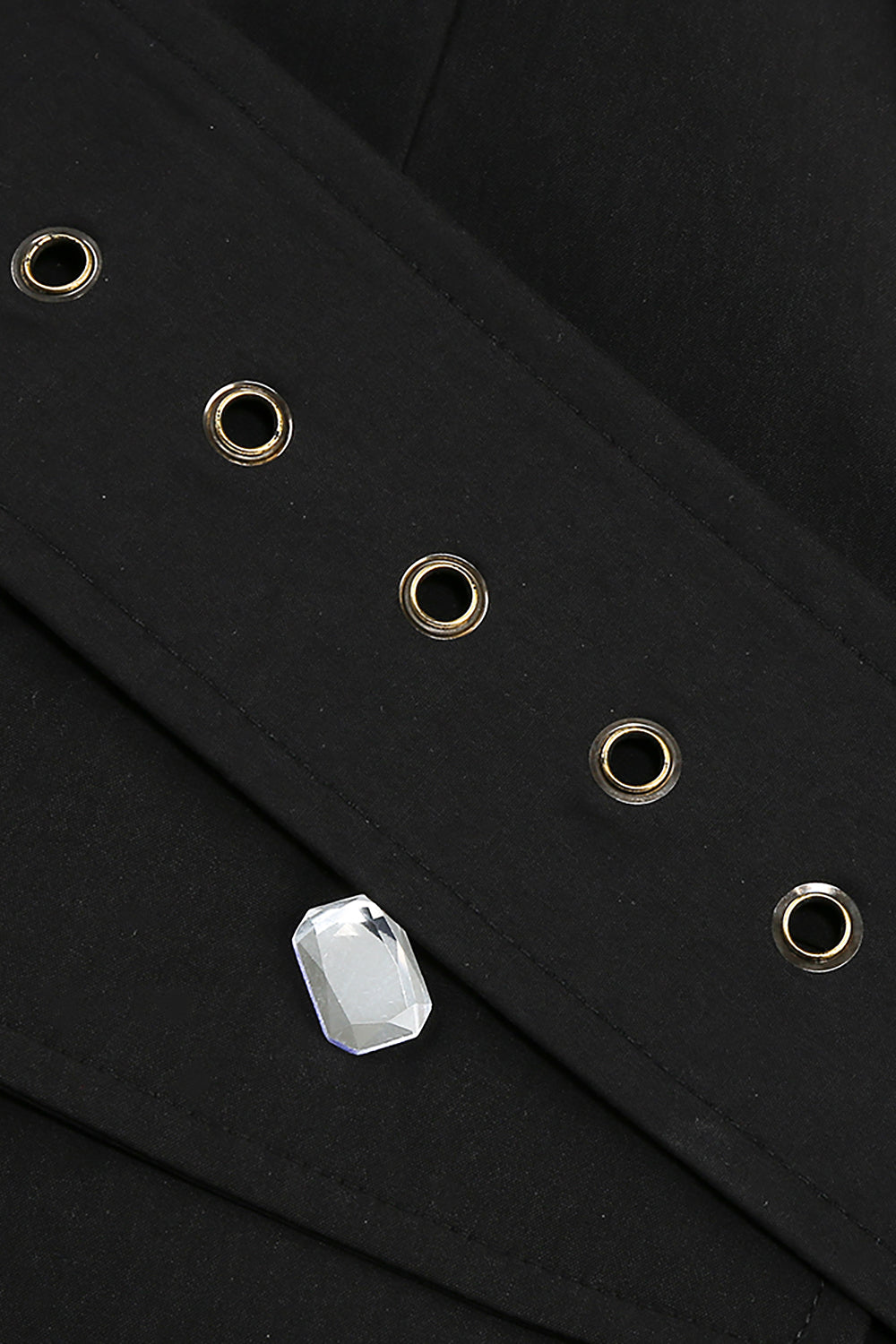 Long Sleeve Embellished Belted Jacket