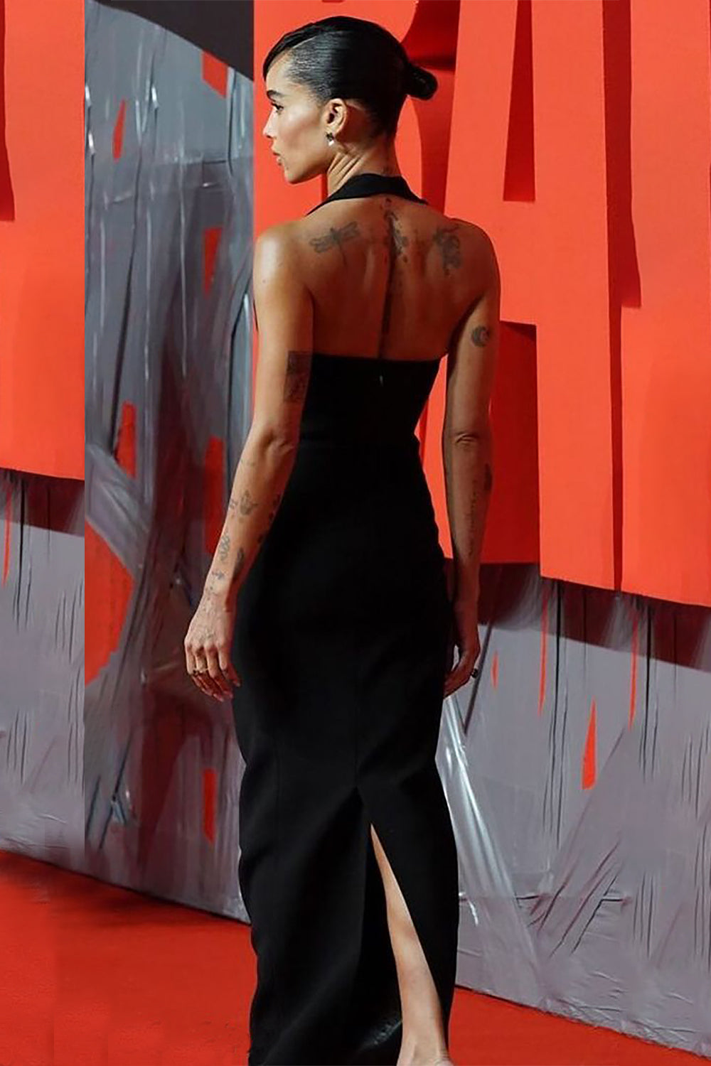 Halter Hollow Out Maxi Bandage Dress