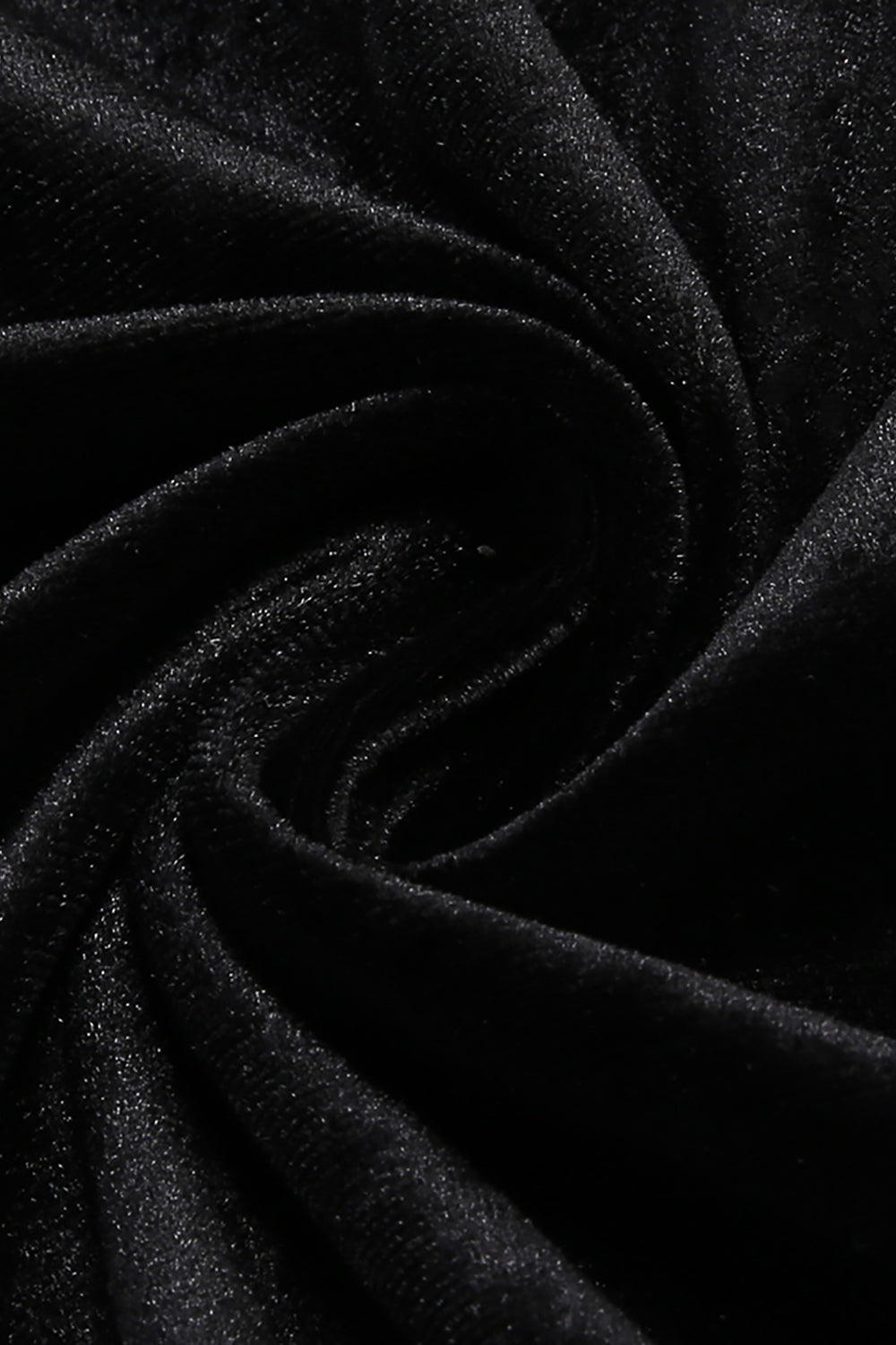 Bow Cascade Velvet Gown