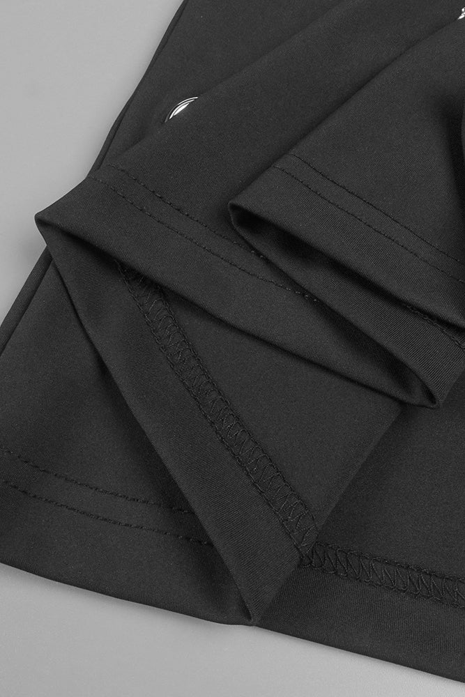 Coperni Snap-embellished Spandex Gown