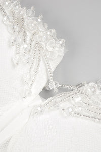 Corset Detailing Lace Long Dress