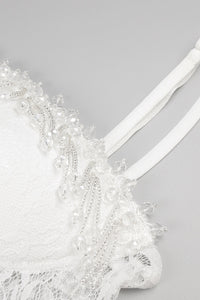 Corset Detailing Lace Long Dress