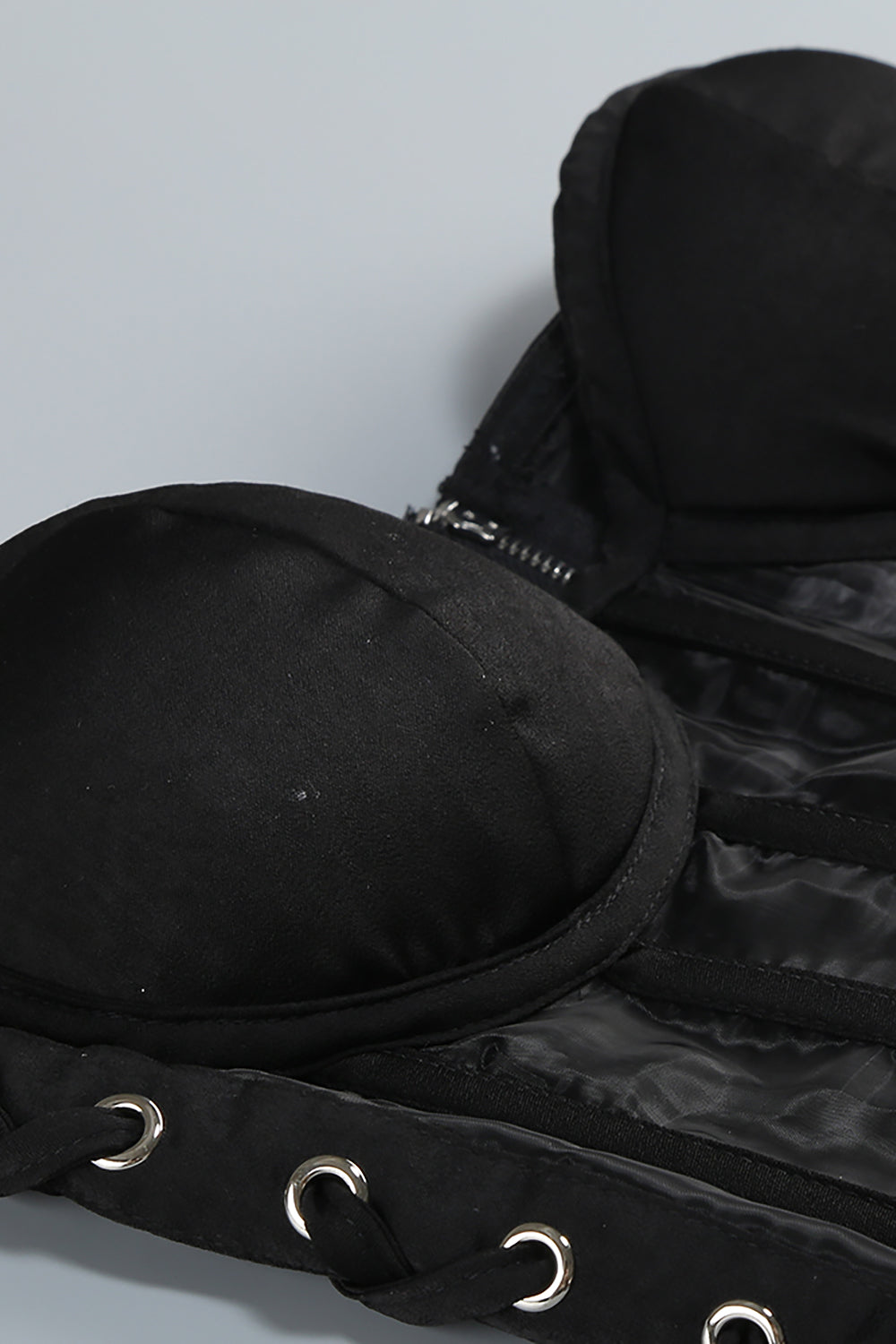 Corset Top & Irregular Mesh Skirt