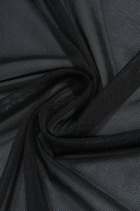 Corset Top & Irregular Mesh Skirt