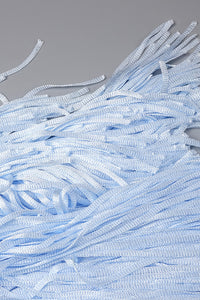 Criss Cross Fringe Maxi Dress