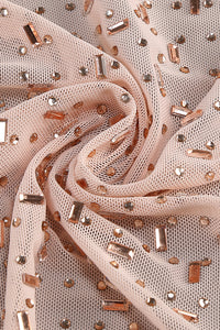 Crystal-embellished Cut Out Gown