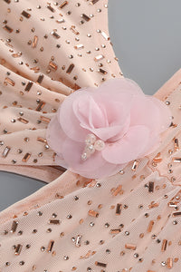 Crystal-embellished Cut Out Gown