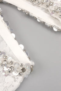 Crystal-embellished Cutout Lace Maxi Dress