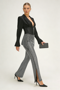 Crystal-embellished Suit