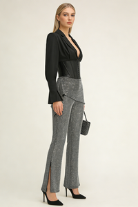 Crystal-embellished Suit