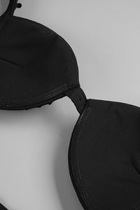 Crystal Sequin Cut Out Maxi Dress