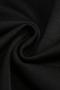 Crystal Embellished Top Asymmetrical Maxi Skirt