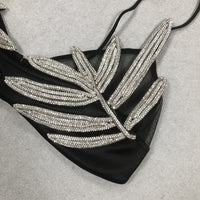 Crystal Leaf Bralette