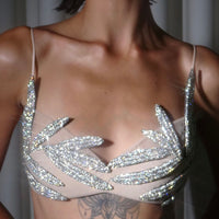 Crystal Leaf Bralette