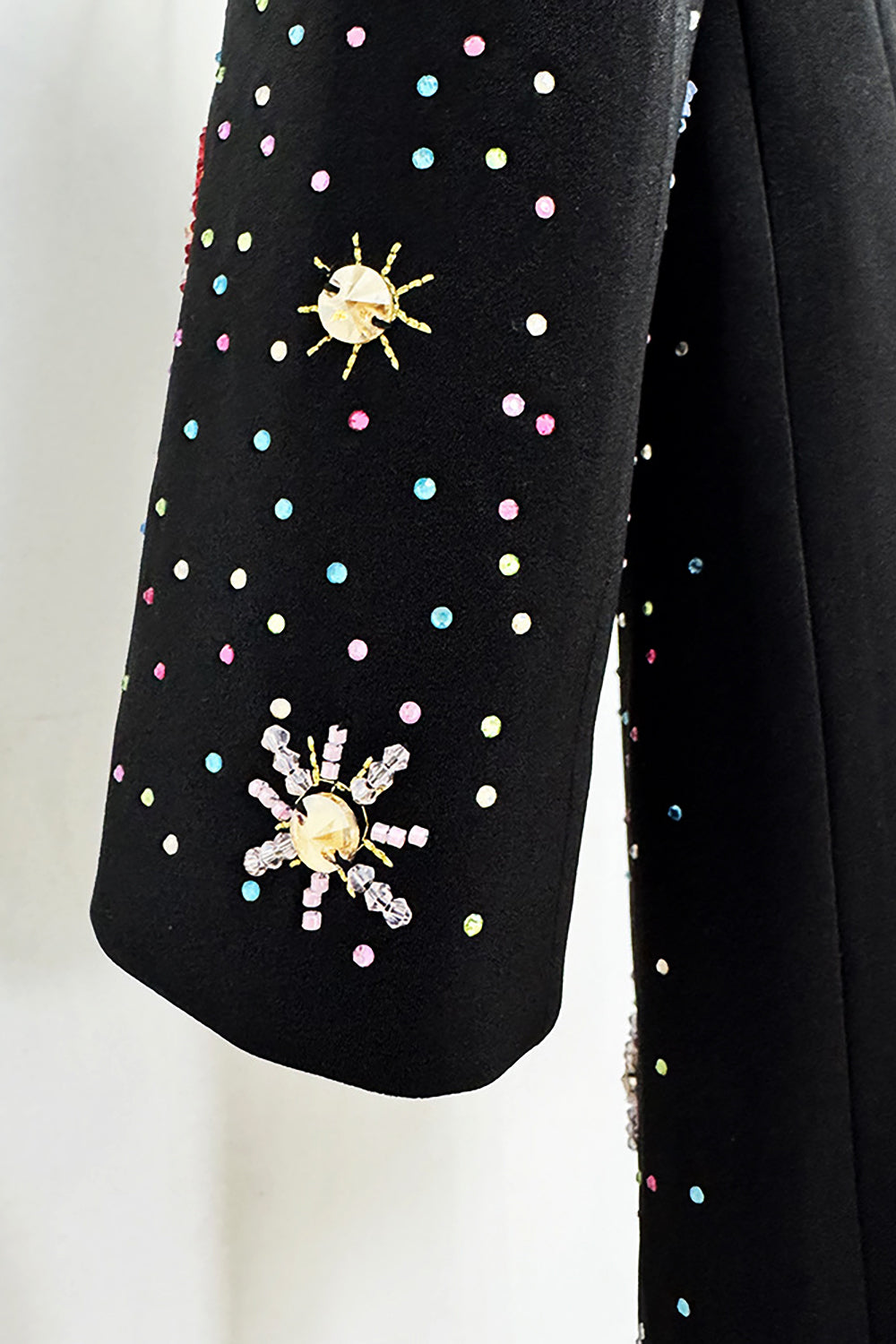 Crystal Embellished Constellation Mini Dress