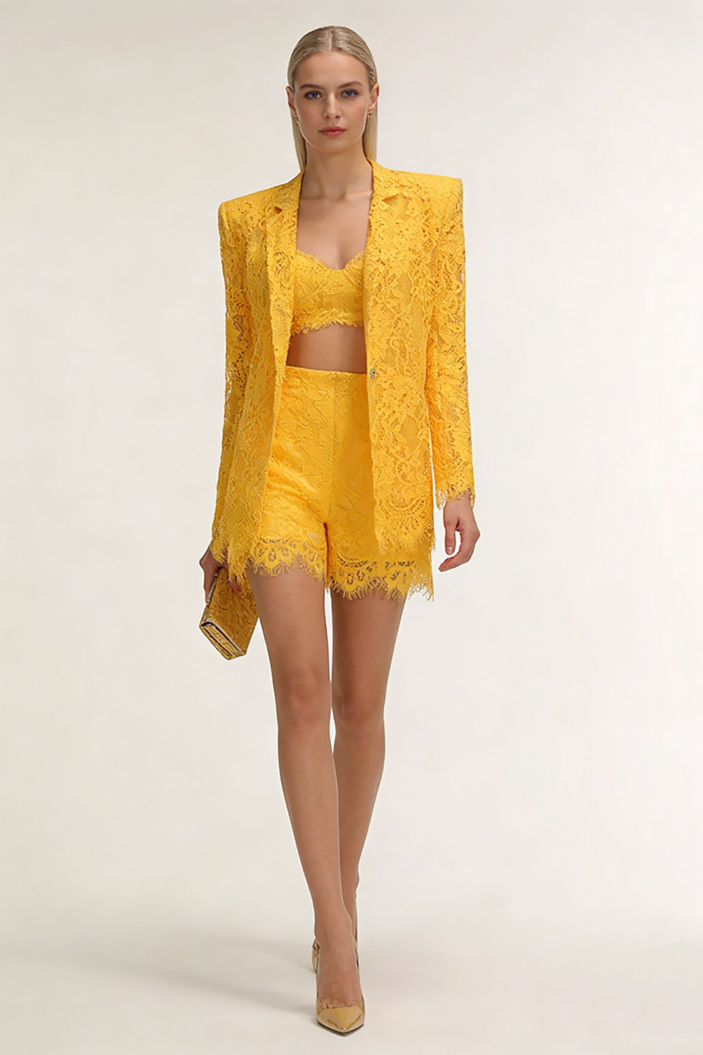 Delicate Lace Three Set