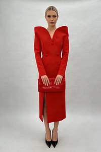 Double Breasted Split Coat