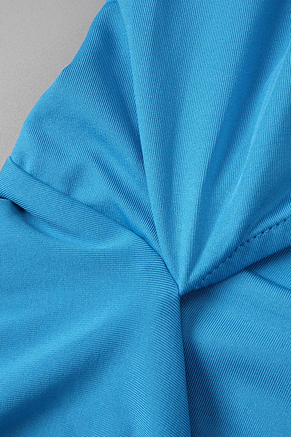 Drape Disconnect Cut Out Maxi Dress