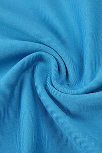 Drape Disconnect Cut Out Maxi Dress