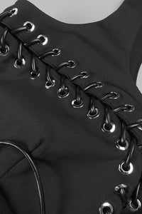 Embellished Cutout Maxi Dress