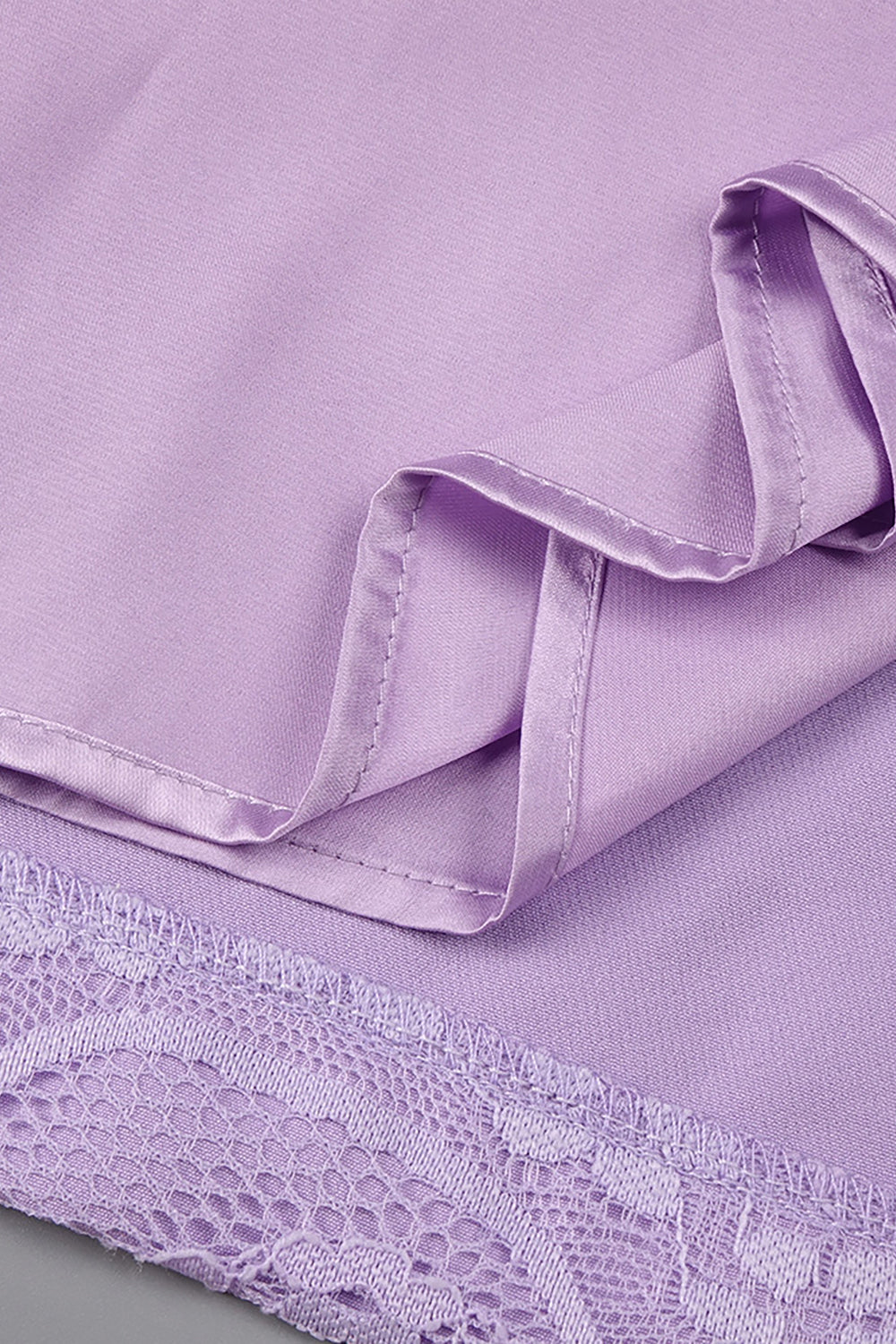 Floral Burnout Bridesmaid Dress in Lavender