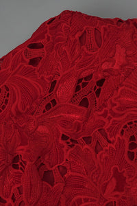 Floral Embroidered Mini Dress