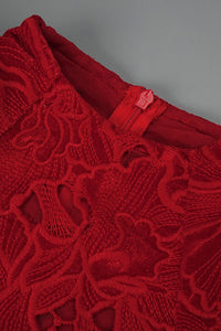 Floral Embroidered Mini Dress