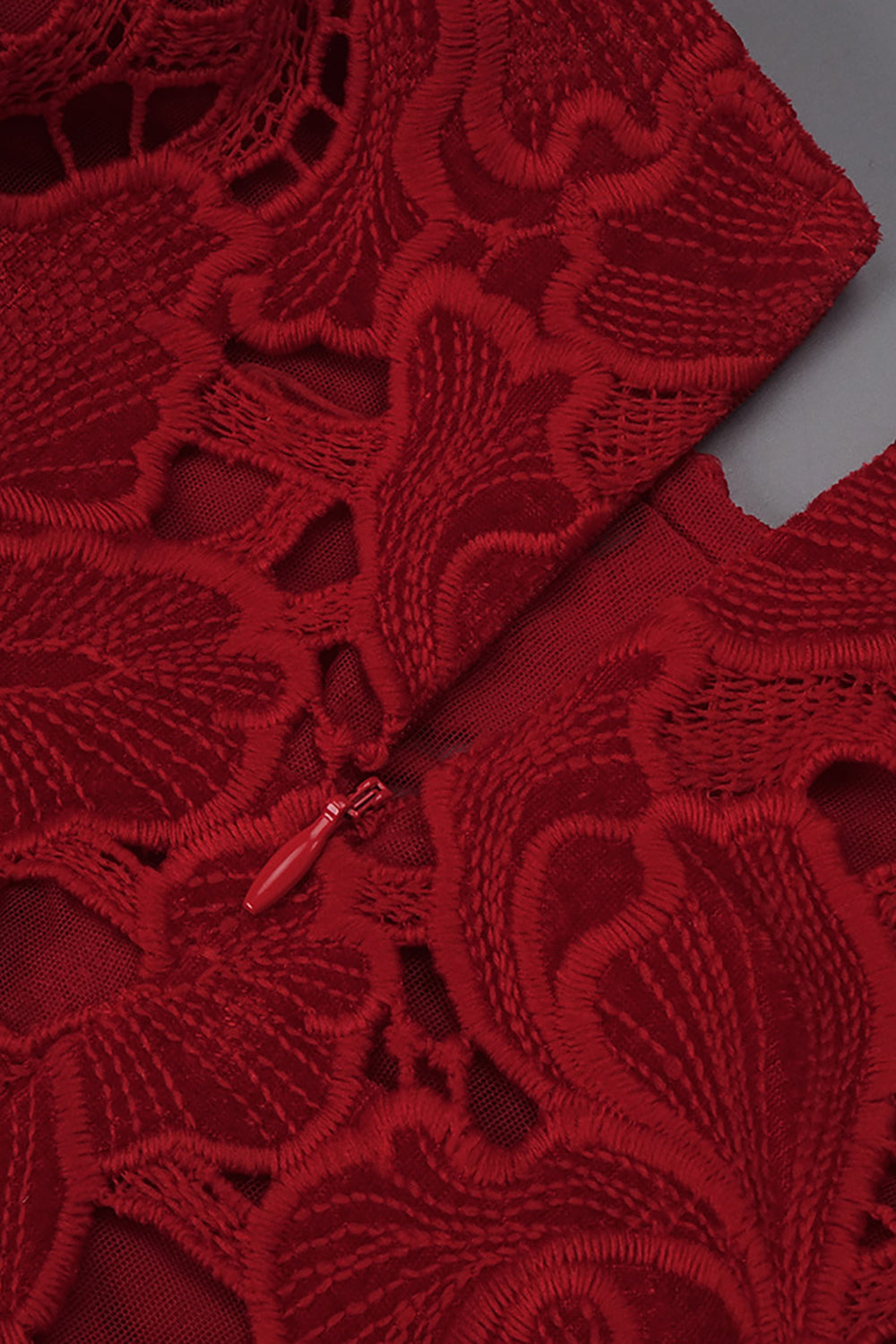 Floral Embroidered Mini Dress