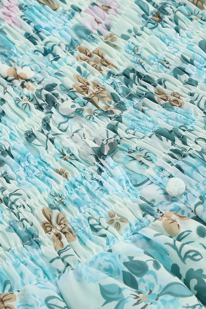 Flutter Sleeve Midi Dress