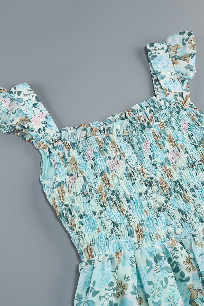 Flutter Sleeve Midi Dress