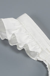 Flutter Sleeve Midi Dress