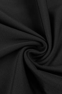 Halter-neck Form-Fitting Belt Dress