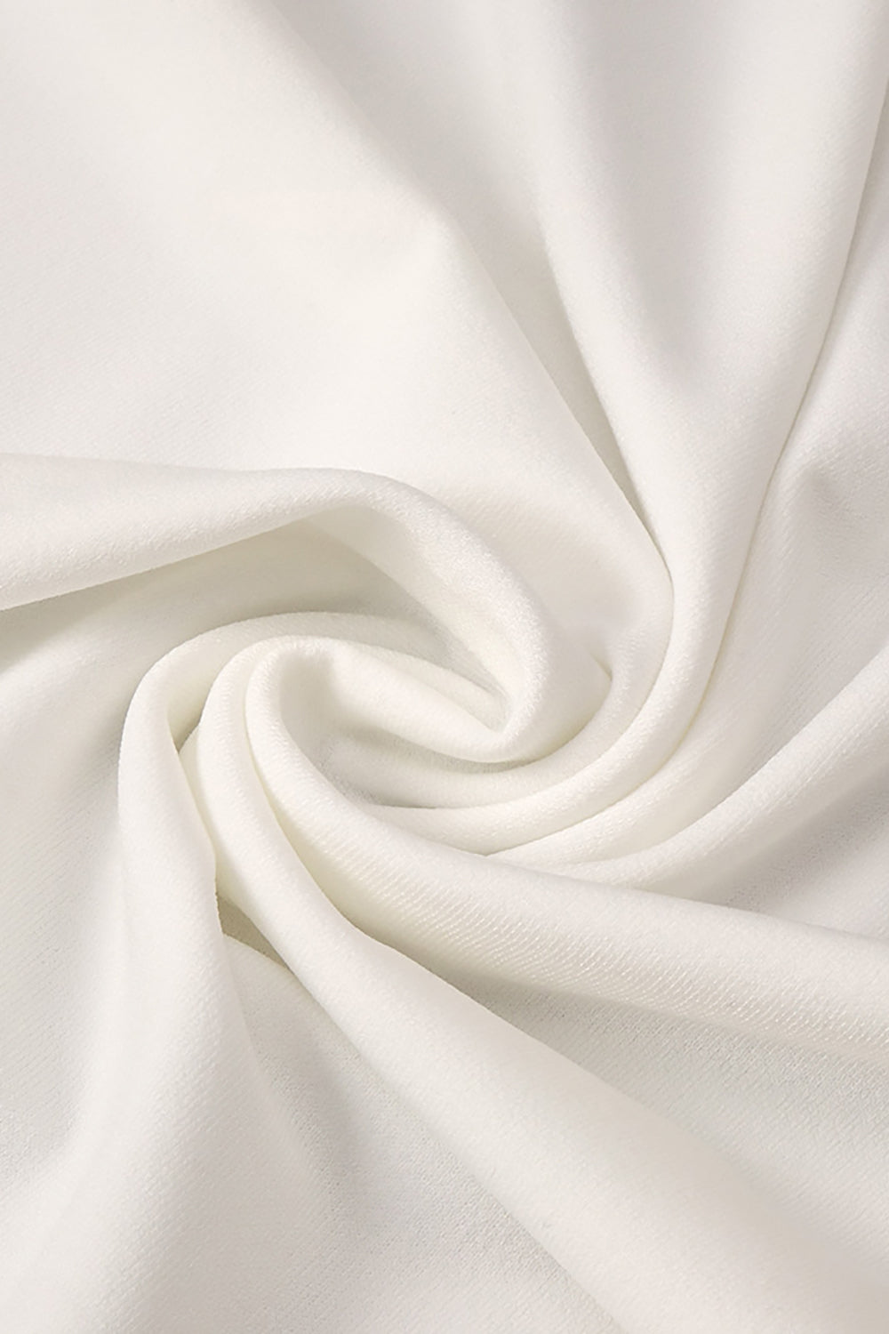 Halter Backless Gathered Dress in Ivory