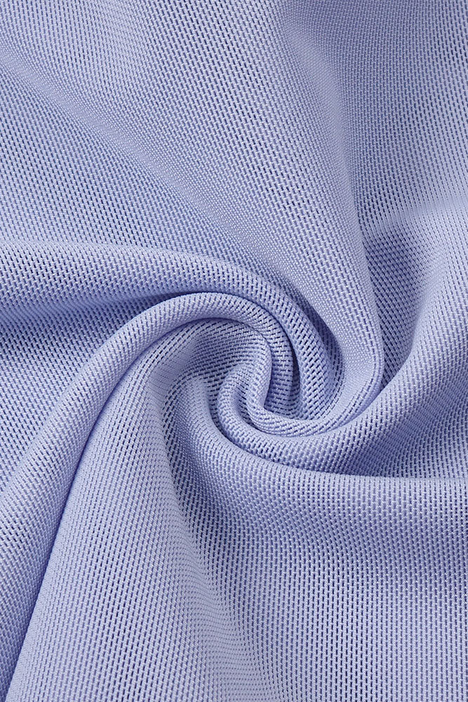 Halter Backless Mesh Bandge Dress