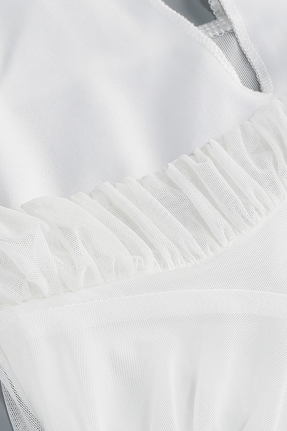 Halter Backless Tulle Gown