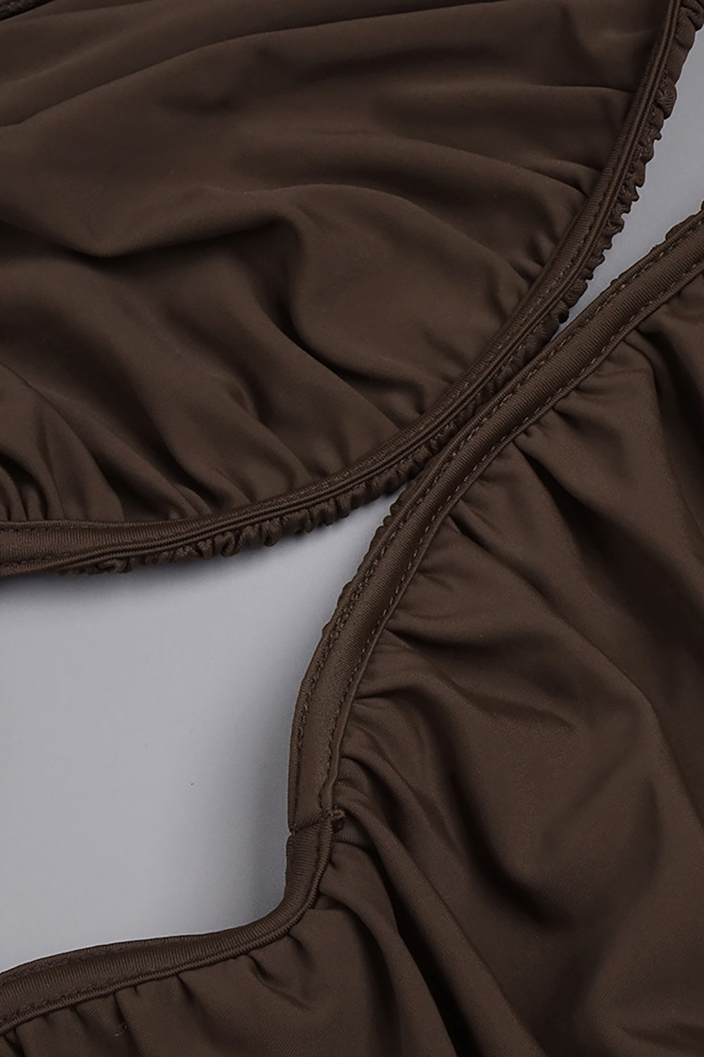 Halter Cross Neck Cut Out Gown