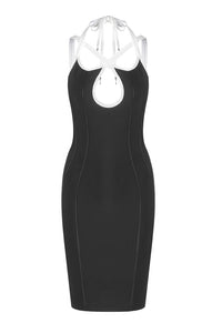 Halter Cutout Dress