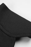 Halter Neck Slits Maxi Bandage Dress In Black