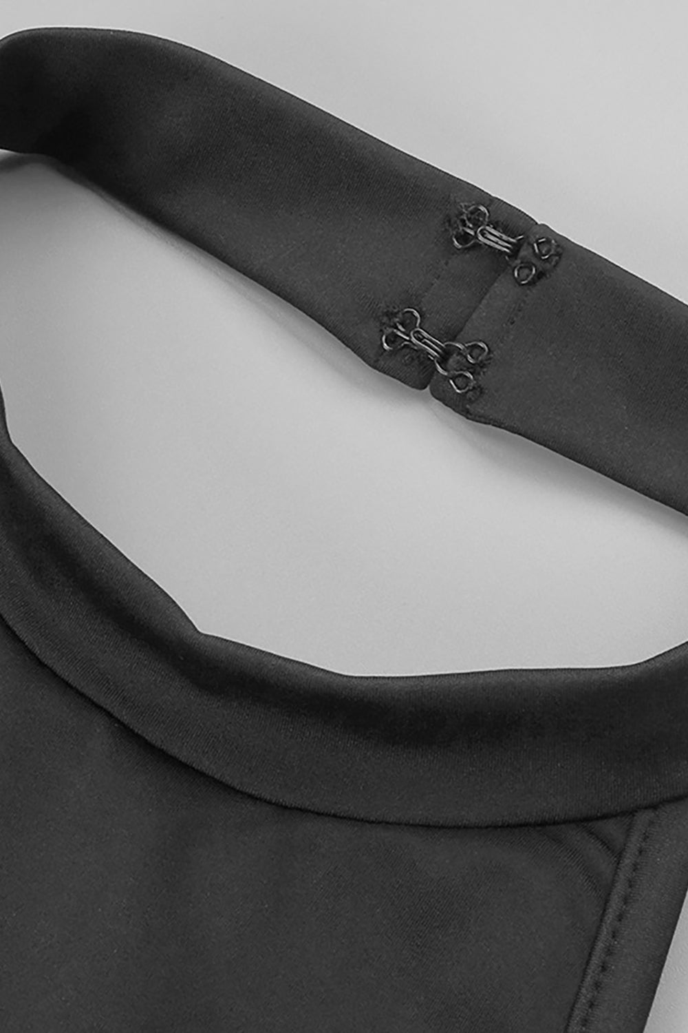 Halter Backless Ruched Midi Dress