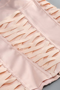 Halter Corset Hand Floral Embroidered Skirt Set