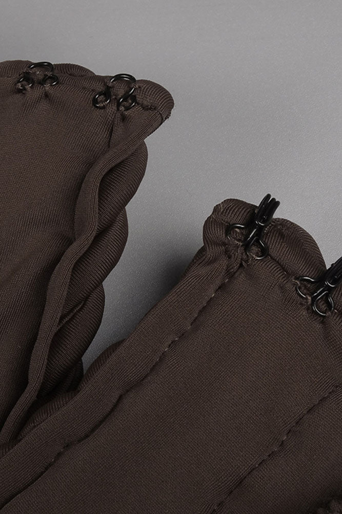 Halter Neck Sleeveless Gown