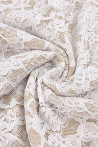 Halter Open Back Lace Wedding Gown