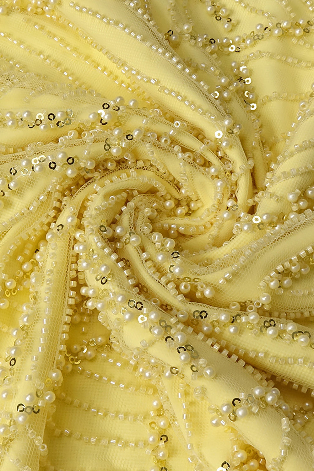 Halterneck Bowknot Beaded Gown