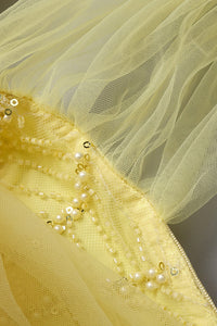 Halterneck Bowknot Beaded Gown