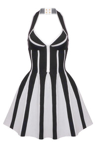 Halterneck Mini Bandage Dress